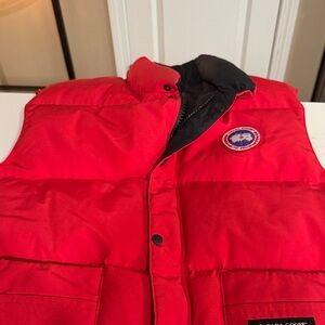 Canada Goose Men's Vibrant Red Puffer Vest